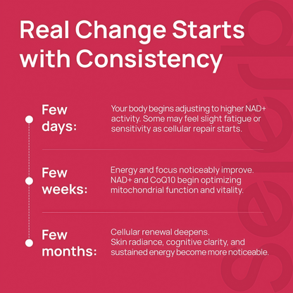 NAD+ Supplement for Women - NMN Alternative with β-NAD+, Trans-Resveratrol, CoQ10, D-Ribose - Promotes Cellular Renewal, Energy, and Radiant Skin Health - 60 Capsules Advanced